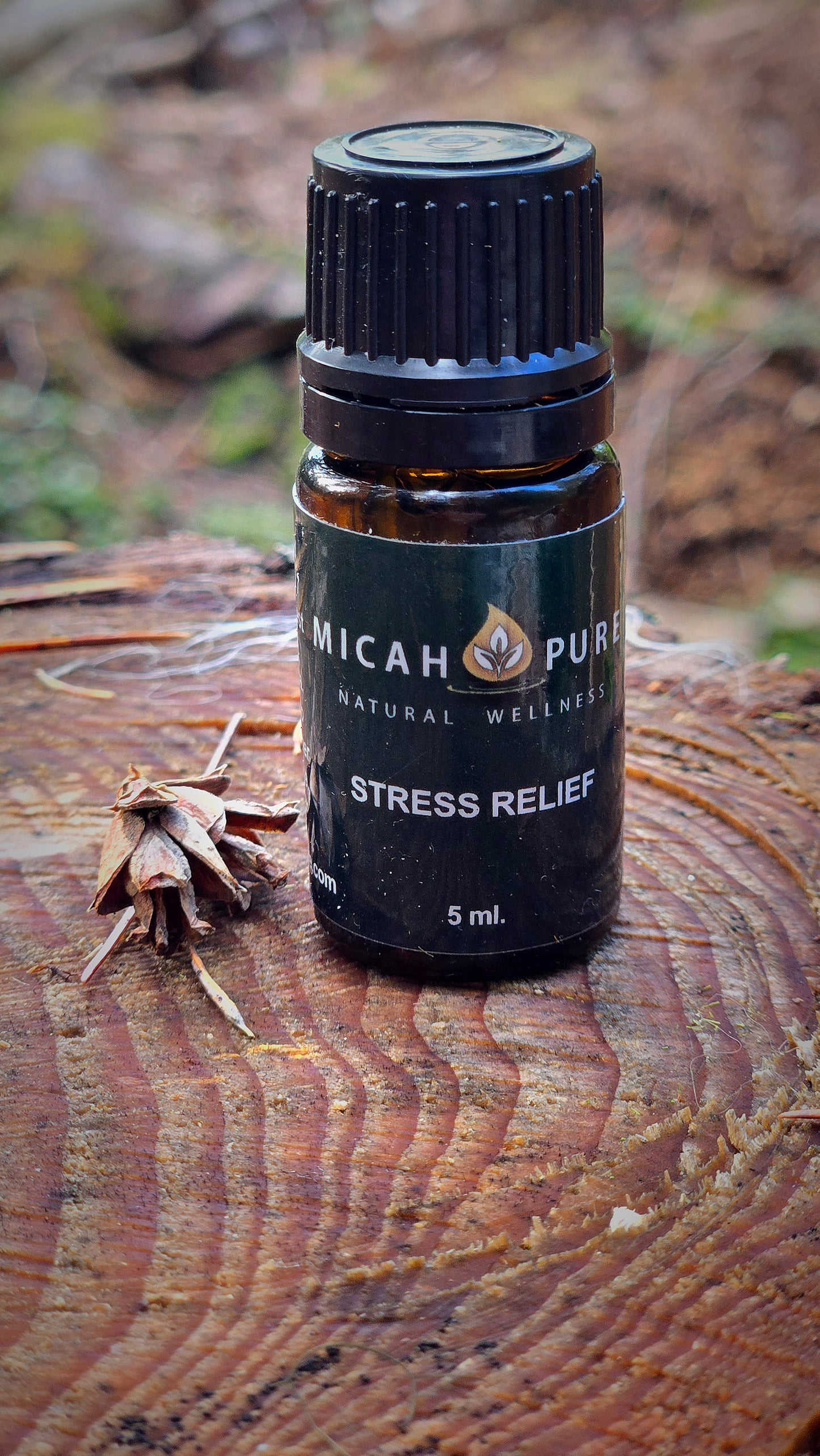Mezcla de aceites esenciales Micah Pure Stress Relief - Experimente la tranquilidad pura